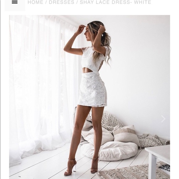 Two Sister’s The Label Dresses & Skirts - Two Sister’s The Label Shay Lace Dress White